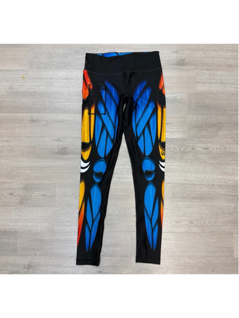 INKnBURN Monarch Butterfly Leggings Sz 4!